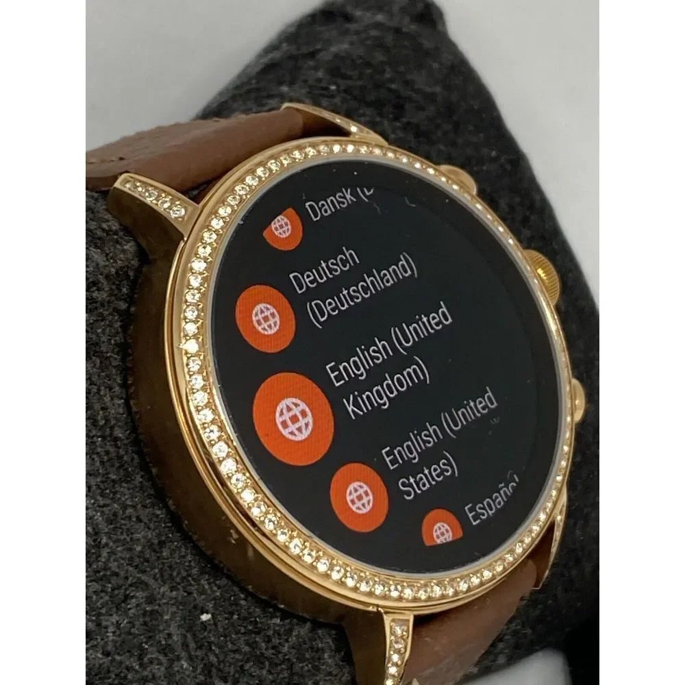 Fossil Gen 4 Authentic Digital Dial Smart Watch Custom Band FTW6011 LT413